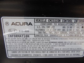 2013 Acura MDX Black 3.7L AT 4WD #A24895